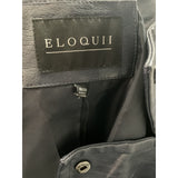 ELOQUII Blue Motorcycle Jacket, Size 18/20