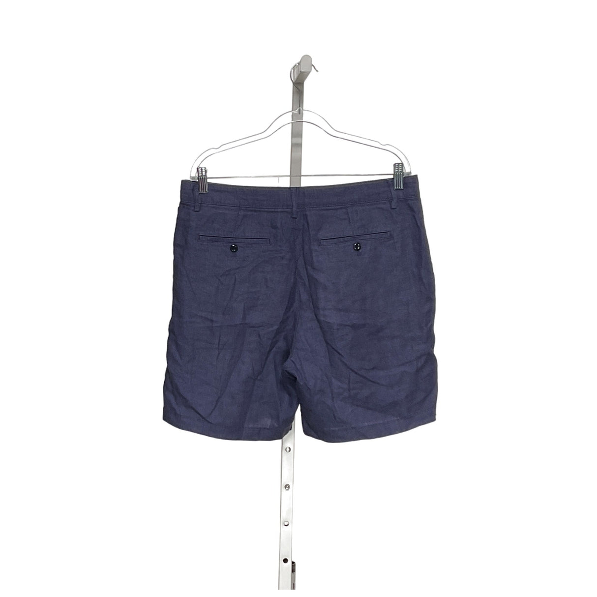 Banana Republic Men's Blue Linen Bermuda Shorts