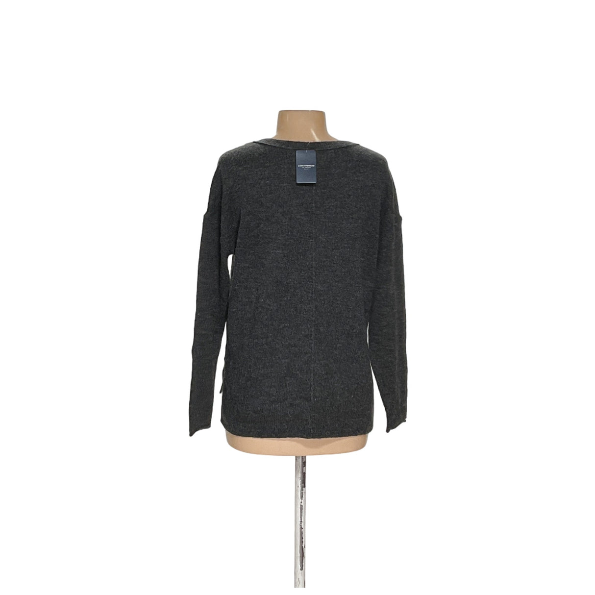 Lucky Brand Black Pullover Sweater - Size S