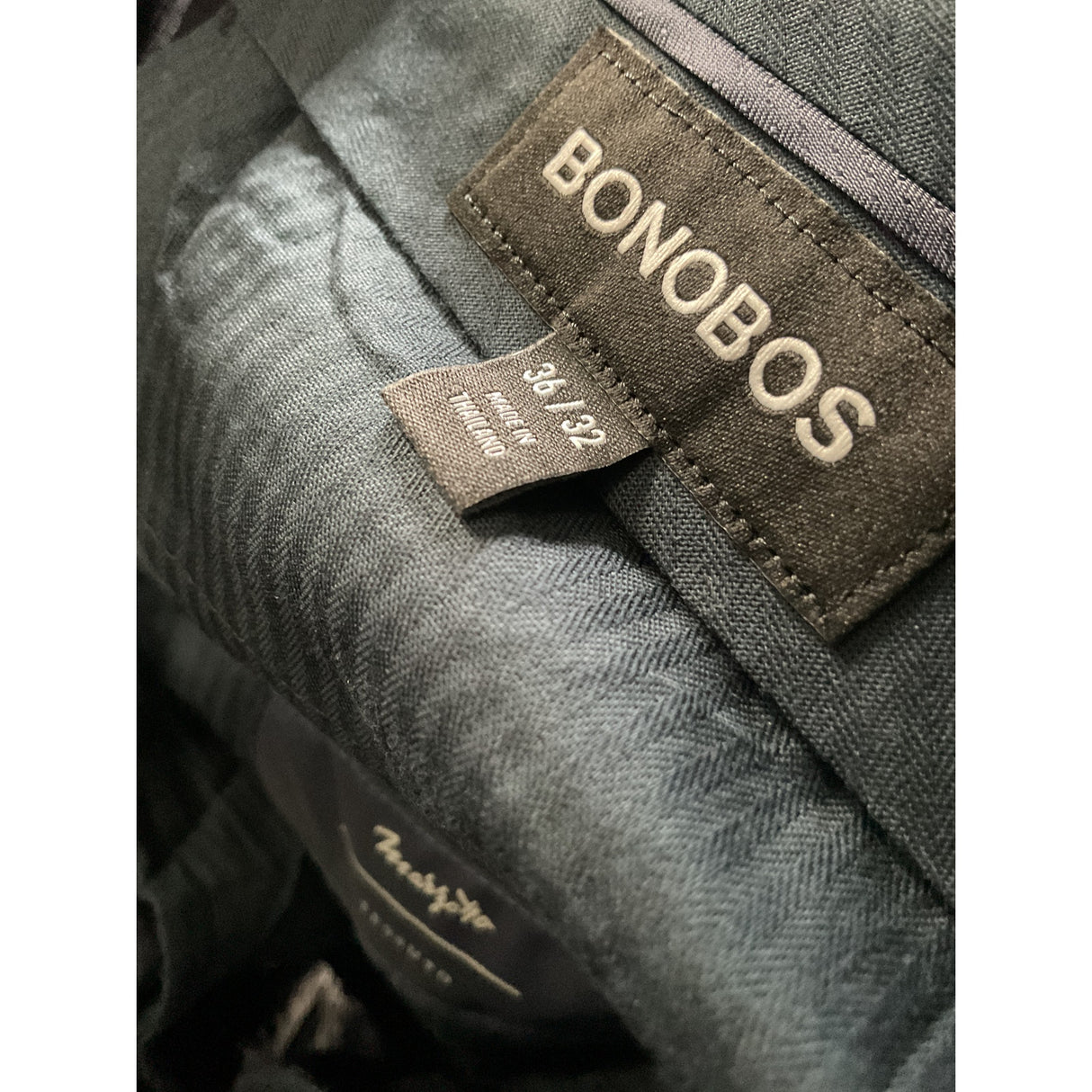 Bonobos Men's Black Ankle Pants 36x32