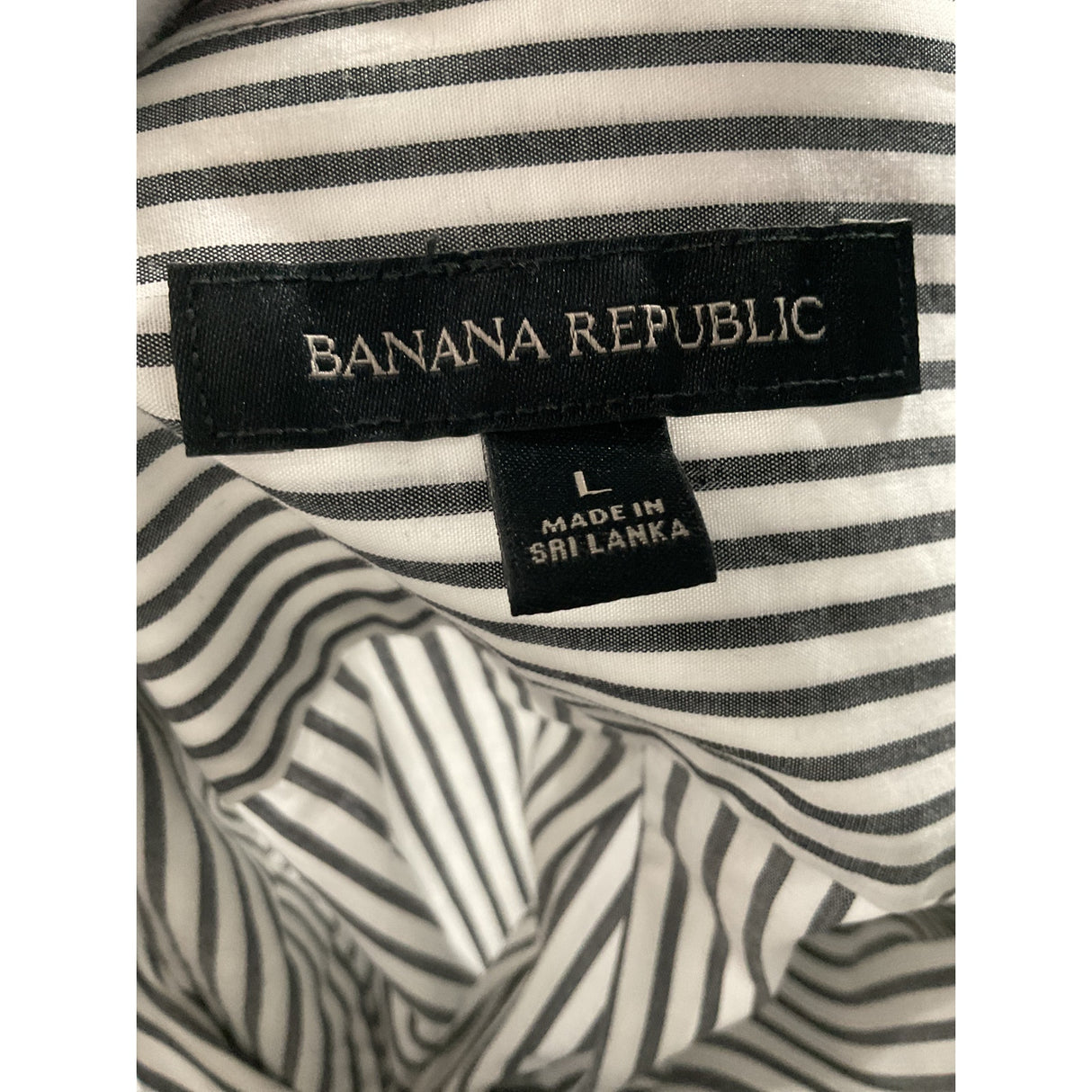 Banana Republic Multicolor Cotton Button-Up Top