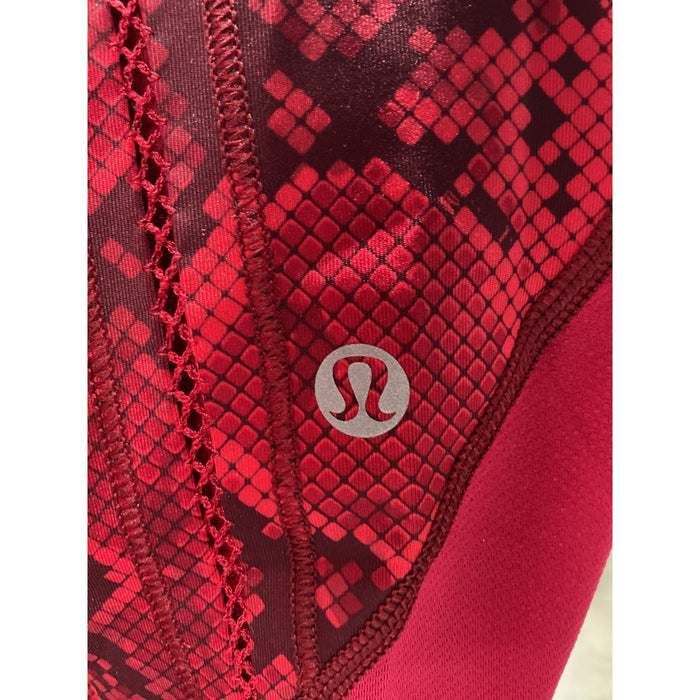 Lululemon Red Capri Leggings - Women's S