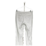 Banana Republic Gray Striped Straight Pants