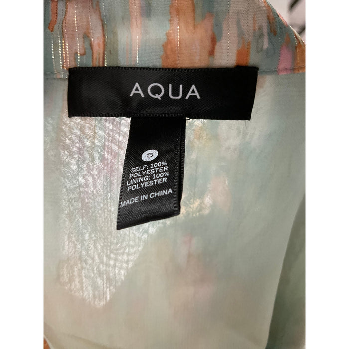 Aqua Multicolor Women's Blouse