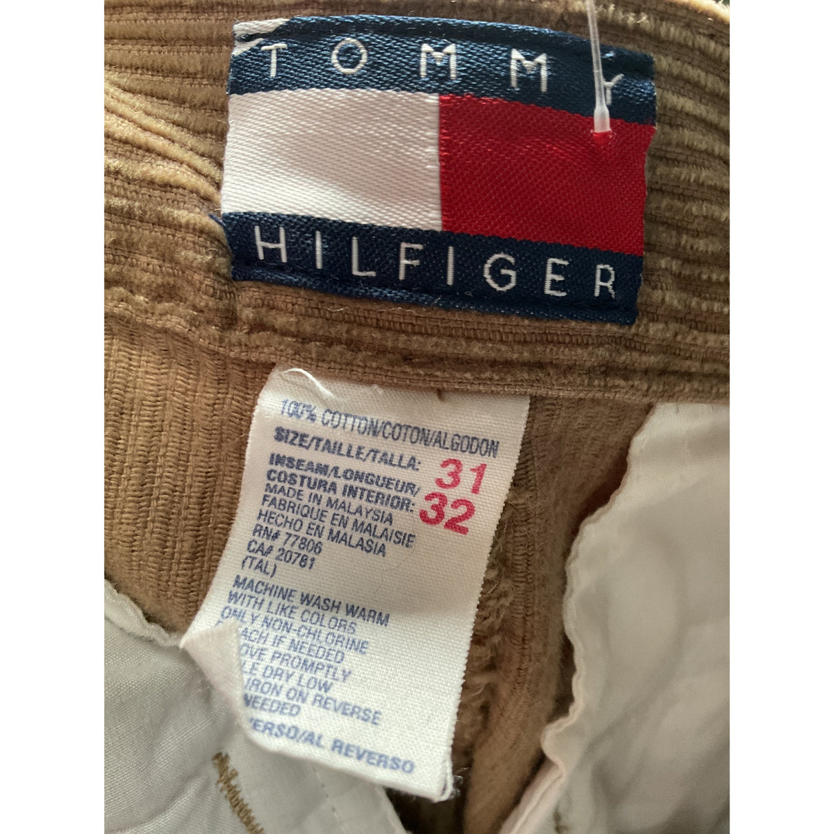 Tommy Hilfiger Men's Black Ankle Pants