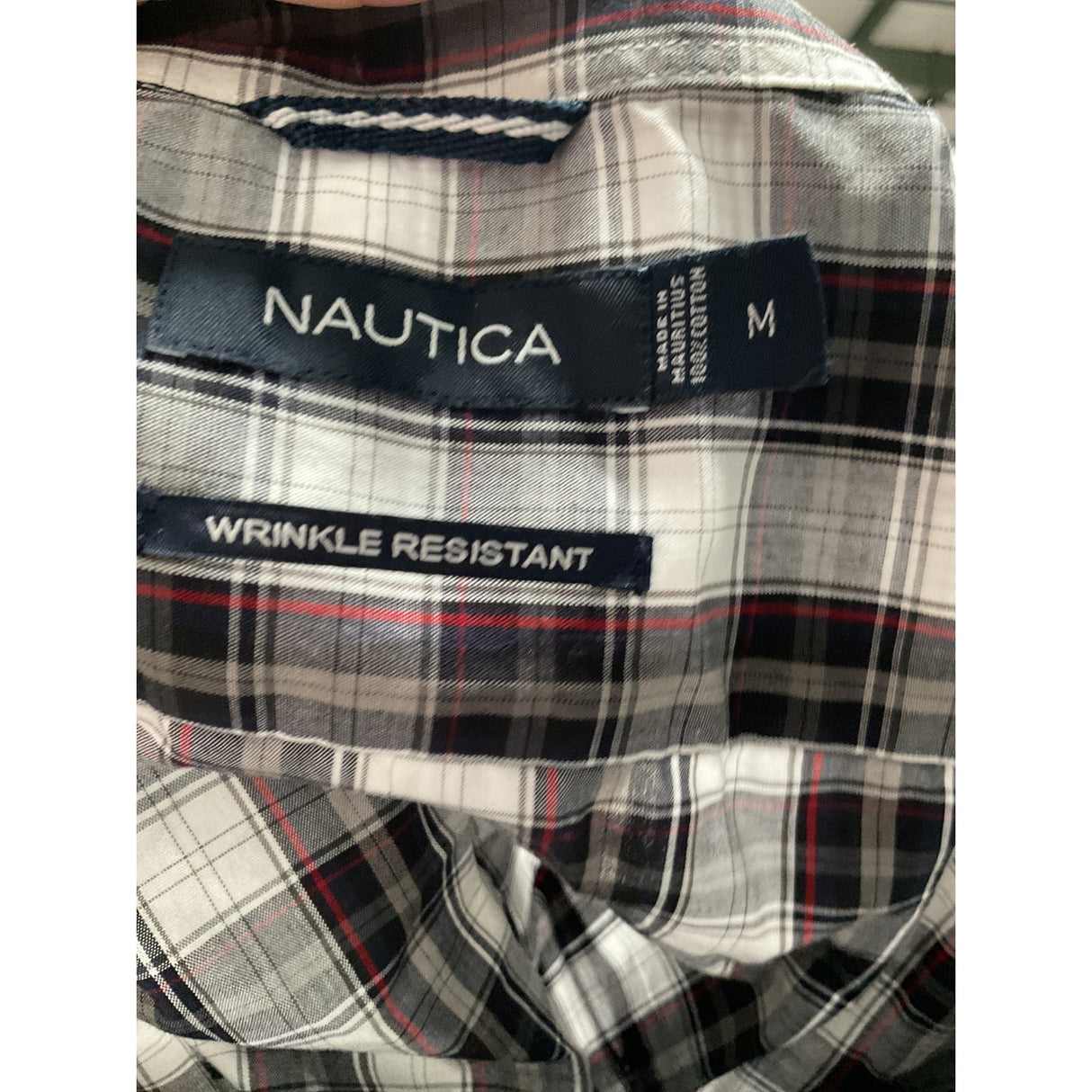 Nautica M Multicolor Dress Shirt