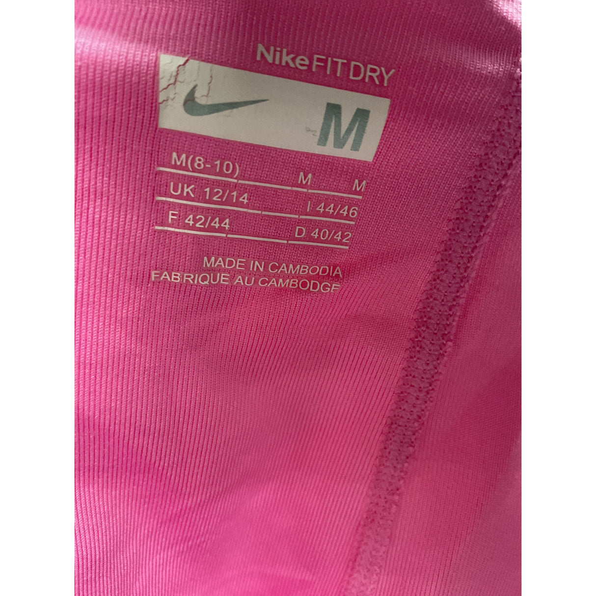 Nike Pink Mini Skort PM 18 in