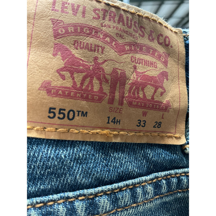 Levi's Blue Men's Ankle Jeans 33x28