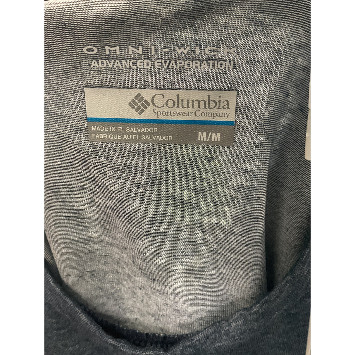 Columbia Blue Men's T-Shirt