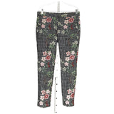 ZARA Multicolor Floral Tapered Pants