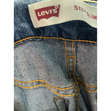 Levi's Blue Women's Straight Jeans Size 16