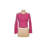 ZARA Pink Cotton Knit Sweater - Women's Small